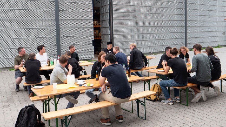 Einstandsfeier neue WiMis